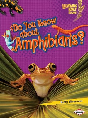 cover image of Do You Know about Amphibians?